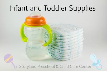 Family Resources:  Infant and Toddlers Supply List