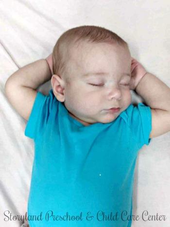 Young infants still need plenty of rest
