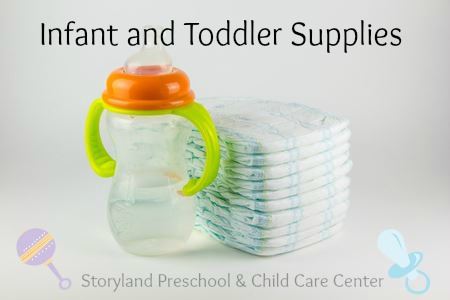 Family Resources:  Infant and Toddlers Supply List